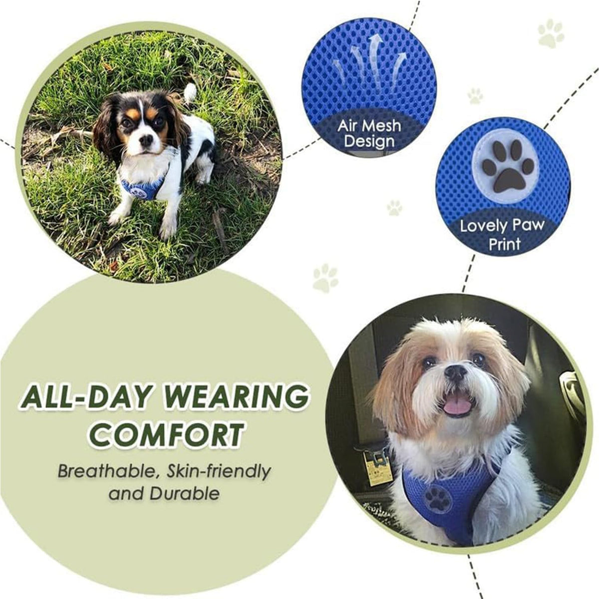 2-in-1 Dog Car Harness & Seat Belt - Ultimate Safety for Your Pet
