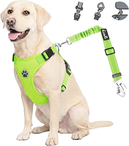 2-in-1 Dog Car Harness & Seat Belt - Ultimate Safety for Your Pet