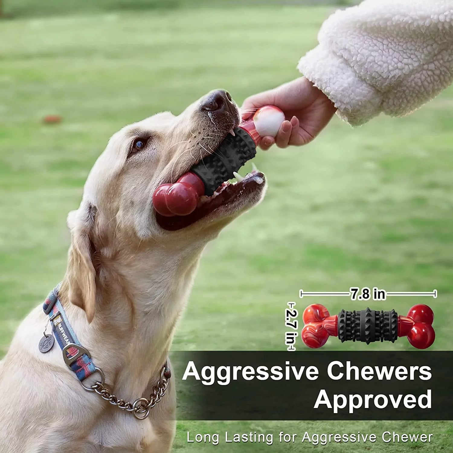 Dog Toys for Aggressive Chewers Dog Toy Interactive Dog Toys for Large Dog Chew Toys for Aggressive Chewers,Dinosam Indestructible Dog Toy for Medium Large Dogs
