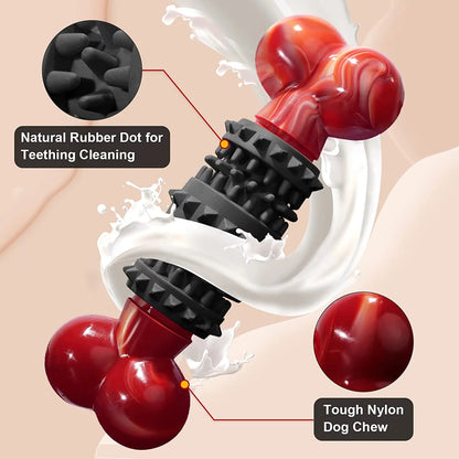 Dog Toys for Aggressive Chewers Dog Toy Interactive Dog Toys for Large Dog Chew Toys for Aggressive Chewers,Dinosam Indestructible Dog Toy for Medium Large Dogs