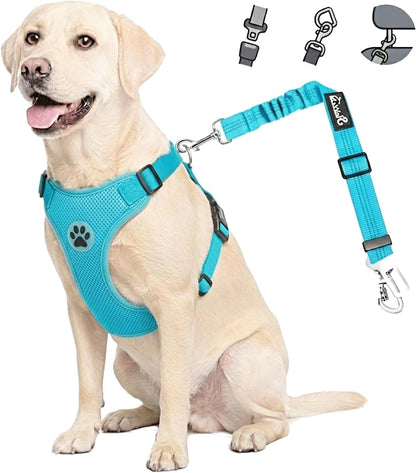 2-in-1 Dog Car Harness & Seat Belt - Ultimate Safety for Your Pet